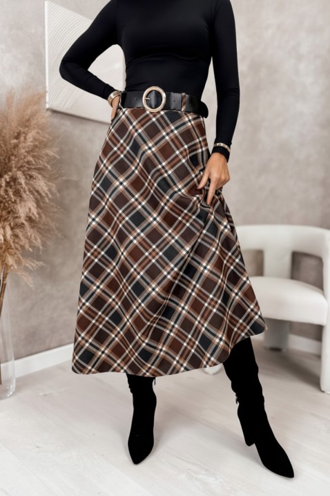 Φούστα ARSELFA, Χρώμα: χρωματιστό, IVET.EU - Εκπτώσεις έως -80%