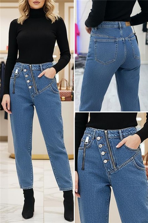 Τζιν ALORZENA, Χρώμα: μπλε, IVET.EU - Εκπτώσεις έως -80%