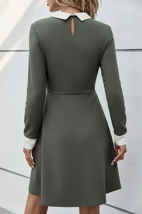 Φόρεμα KETLINZA KHAKI, Χρώμα: χακί, IVET.EU - Εκπτώσεις έως -80%