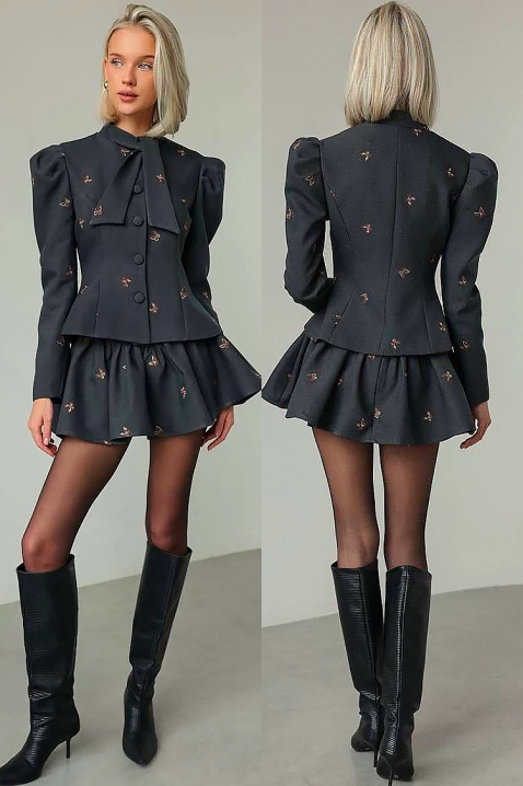 Σύνολο REVOLDANA, Χρώμα: μαύρο, IVET.EU - Εκπτώσεις έως -80%