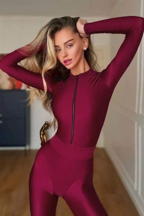 Ολόσωμη φόρμα SELFERVA PINK, Χρώμα: ροζ, IVET.EU - Εκπτώσεις έως -80%