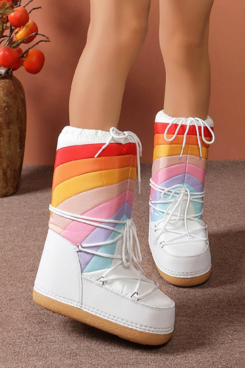 Απρέ-σκι μπότες HORMEFIA WHITE, Χρώμα: άσπρο, IVET.EU - Εκπτώσεις έως -80%