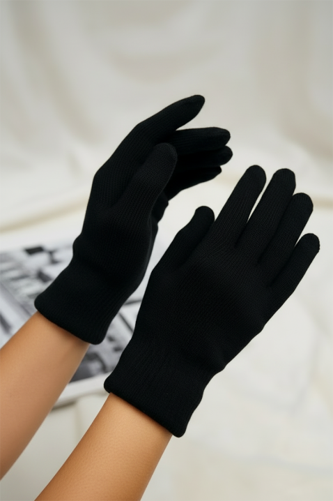 Γυναικεία γάντια GLORVENZA, Χρώμα: μαύρο, IVET.EU - Εκπτώσεις έως -80%