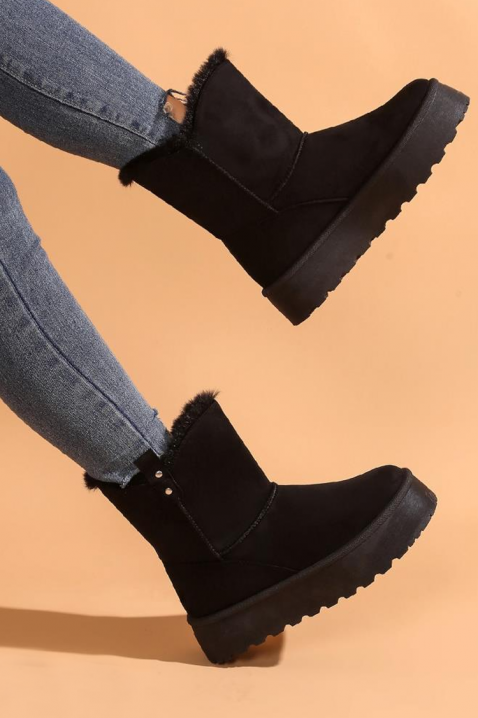 Γυναικεία μποτάκια BIOGELRA, Χρώμα: μαύρο, IVET.EU - Εκπτώσεις έως -80%