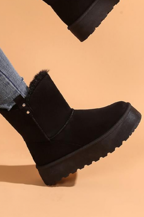 Γυναικεία μποτάκια BIOGELRA, Χρώμα: μαύρο, IVET.EU - Εκπτώσεις έως -80%