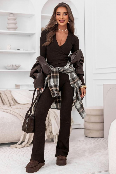 Σύνολο TORIOLA BROWN, Χρώμα: καφέ, IVET.EU - Εκπτώσεις έως -80%