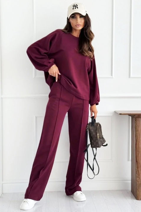 Σύνολο REOTILGA BORDO, Χρώμα: μπορντό, IVET.EU - Εκπτώσεις έως -80%