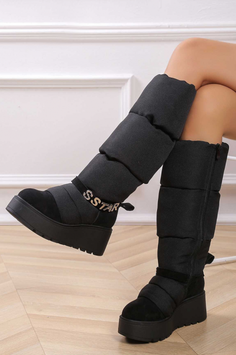 Απρέ-σκι μπότες BADERLSA BLACK, Χρώμα: μαύρο, IVET.EU - Εκπτώσεις έως -80%