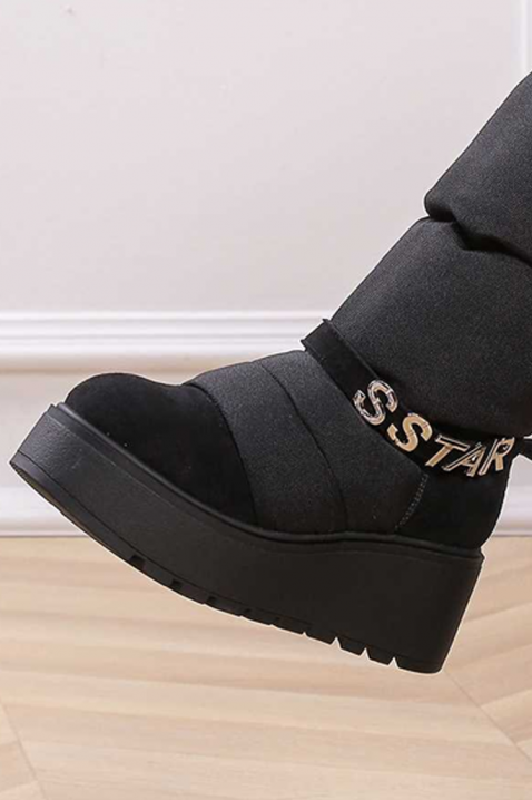 Απρέ-σκι μπότες BADERLSA BLACK, Χρώμα: μαύρο, IVET.EU - Εκπτώσεις έως -80%