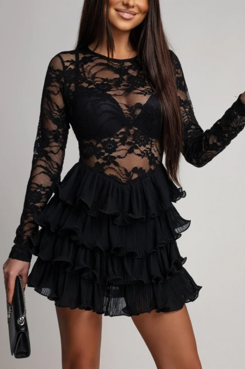 Ολόσωμη φόρμα PALSITA BLACK, Χρώμα: μαύρο, IVET.EU - Εκπτώσεις έως -80%