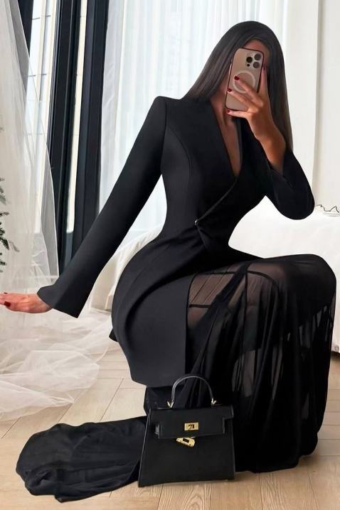 Φόρεμα SILVORZA, Χρώμα: μαύρο, IVET.EU - Εκπτώσεις έως -80%