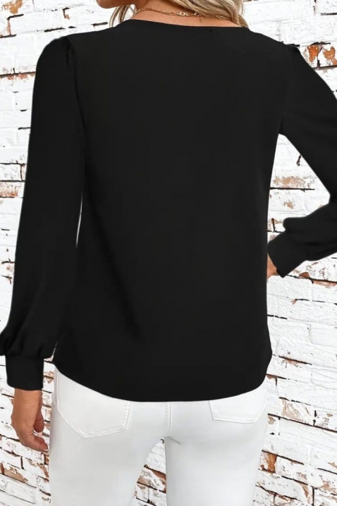 Γυναικεία μπλούζα GENSANDRA, Χρώμα: μαύρο, IVET.EU - Εκπτώσεις έως -80%