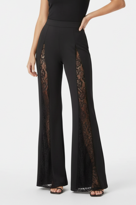 Παντελόνι DANINDA, Χρώμα: μαύρο, IVET.EU - Εκπτώσεις έως -80%