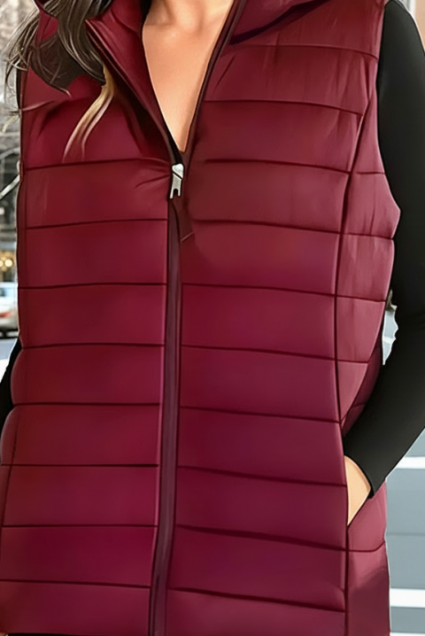 Γιλέκο LOMEIRA BORDO, Χρώμα: μπορντό, IVET.EU - Εκπτώσεις έως -80%