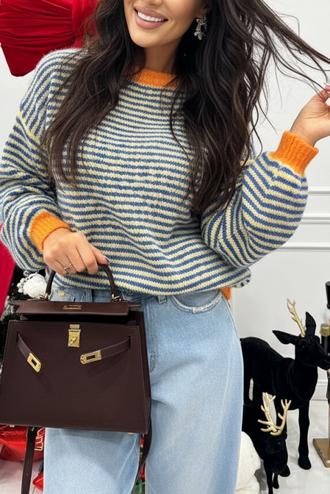 Πουλόβερ RALFANDA ORANGE, Χρώμα: πορτοκαλί, IVET.EU - Εκπτώσεις έως -80%