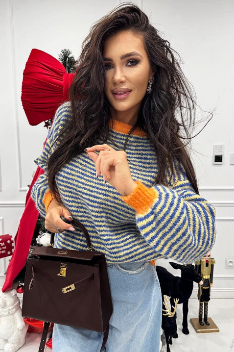 Πουλόβερ RALFANDA ORANGE, Χρώμα: πορτοκαλί, IVET.EU - Εκπτώσεις έως -80%