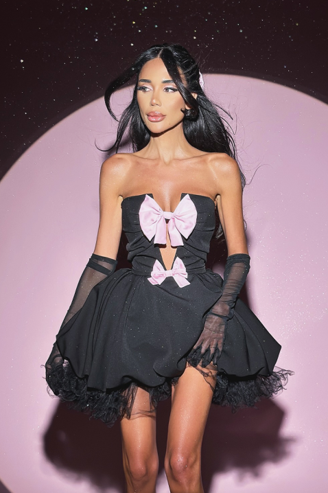 Φόρεμα ALEVOLZA, Χρώμα: μαύρο, IVET.EU - Εκπτώσεις έως -80%