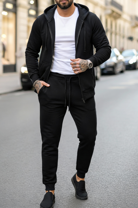 Ανδρικό σύνολο PAXEN BLACK, Χρώμα: μαύρο, IVET.EU - Εκπτώσεις έως -80%