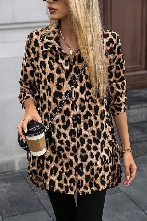 Γυναικείο πουκάμισο GEPARDA, Χρώμα: χρωματιστό, IVET.EU - Εκπτώσεις έως -80%