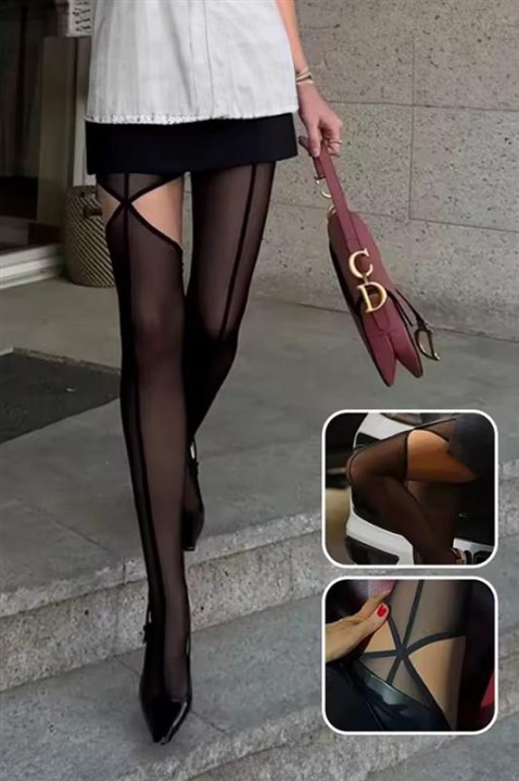 Καλσόν GRAVILDA, Χρώμα: μαύρο, IVET.EU - Εκπτώσεις έως -80%