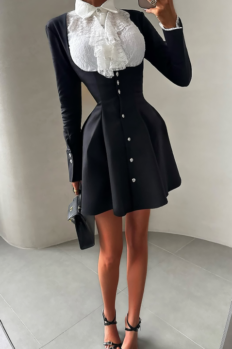 Φόρεμα PAVLITA, Χρώμα: μαύρο, IVET.EU - Εκπτώσεις έως -80%