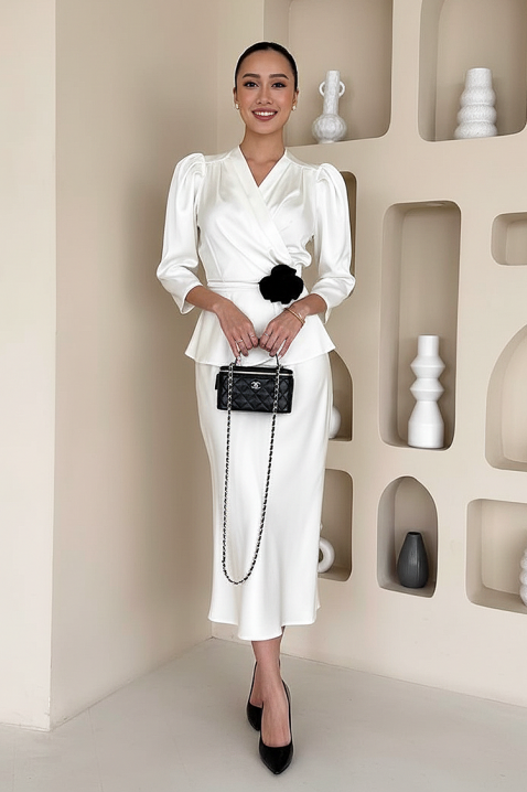 Σύνολο SATELZA WHITE, Χρώμα: άσπρο, IVET.EU - Εκπτώσεις έως -80%