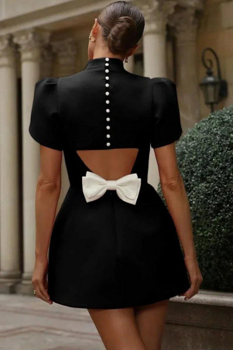 Φόρεμα MOLVERZA BLACK, Χρώμα: μαύρο, IVET.EU - Εκπτώσεις έως -80%