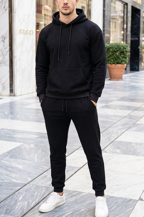 Ανδρικό σύνολο MIZIKO BLACK, Χρώμα: μαύρο, IVET.EU - Εκπτώσεις έως -80%