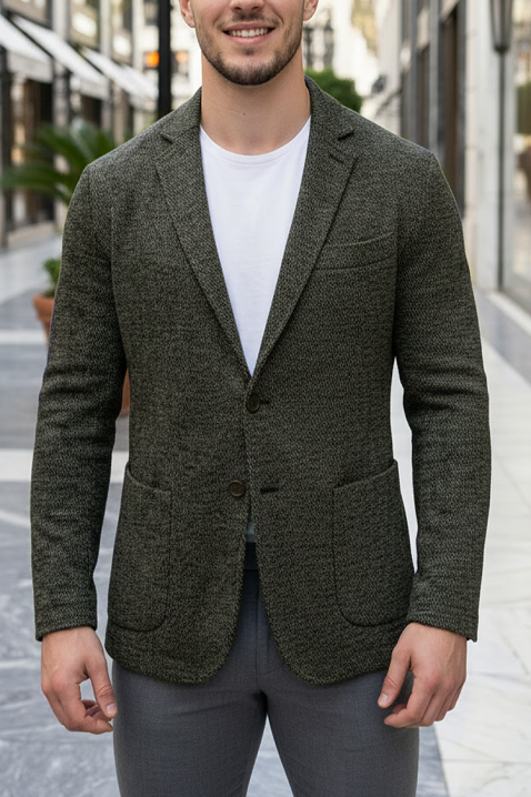 Ανδρικό σακάκι ZOREFO, Χρώμα: μαύρο, IVET.EU - Εκπτώσεις έως -80%