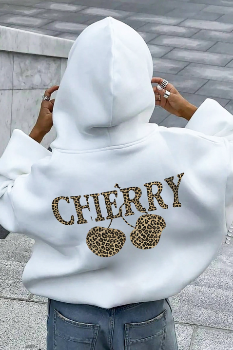 Φούτερ CHERONZA, Χρώμα: άσπρο, IVET.EU - Εκπτώσεις έως -80%