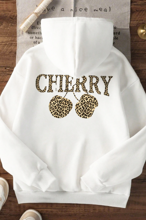 Φούτερ CHERONZA, Χρώμα: άσπρο, IVET.EU - Εκπτώσεις έως -80%