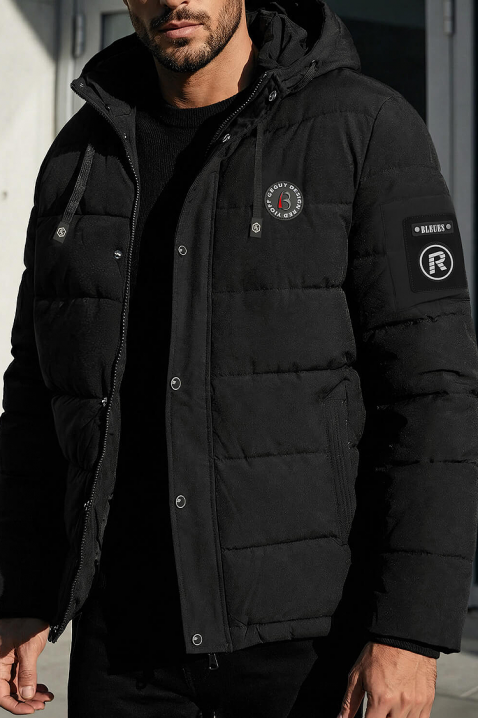 Ανδρικό μπουφάν LONIKO, Χρώμα: μαύρο, IVET.EU - Εκπτώσεις έως -80%