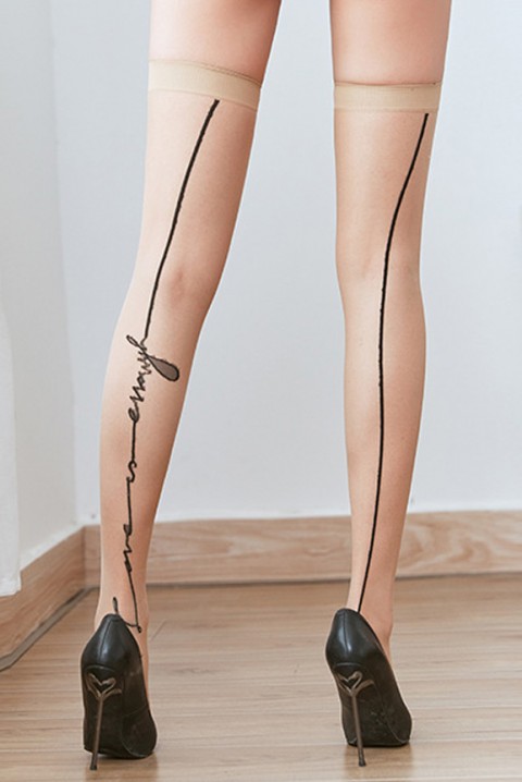 Κάλτσες DERINDA ECRU, Χρώμα: εκρού, IVET.EU - Εκπτώσεις έως -80%