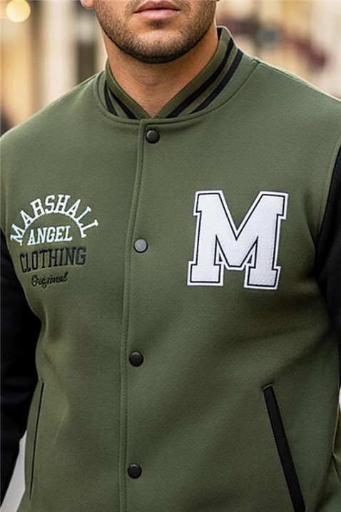 Ανδρικό φούτερ BROXONO GREEN, Χρώμα: πράσινο, IVET.EU - Εκπτώσεις έως -80%