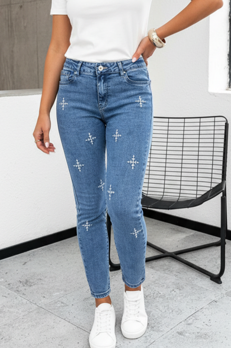 Τζιν GAMFIRA, Χρώμα: μπλε, IVET.EU - Εκπτώσεις έως -80%