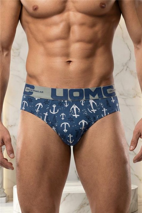 Ανδρικό σλιπ PAVELZO GREY, Χρώμα: χρωματιστό, IVET.EU - Εκπτώσεις έως -80%