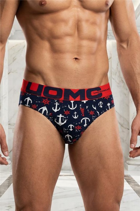 Ανδρικό σλιπ PAVELZO RED, Χρώμα: χρωματιστό, IVET.EU - Εκπτώσεις έως -80%