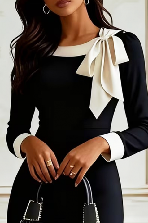 Φόρεμα TRIONELDA, Χρώμα: μαύρο, IVET.EU - Εκπτώσεις έως -80%