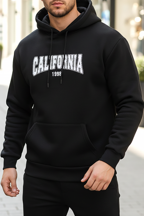 Ανδρικό φούτερ MOLFAN, Χρώμα: μαύρο, IVET.EU - Εκπτώσεις έως -80%