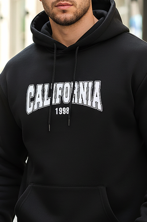 Ανδρικό φούτερ MOLFAN, Χρώμα: μαύρο, IVET.EU - Εκπτώσεις έως -80%