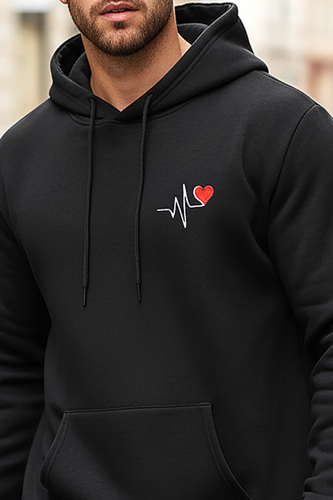 Ανδρικό φούτερ MOFOMO, Χρώμα: μαύρο, IVET.EU - Εκπτώσεις έως -80%