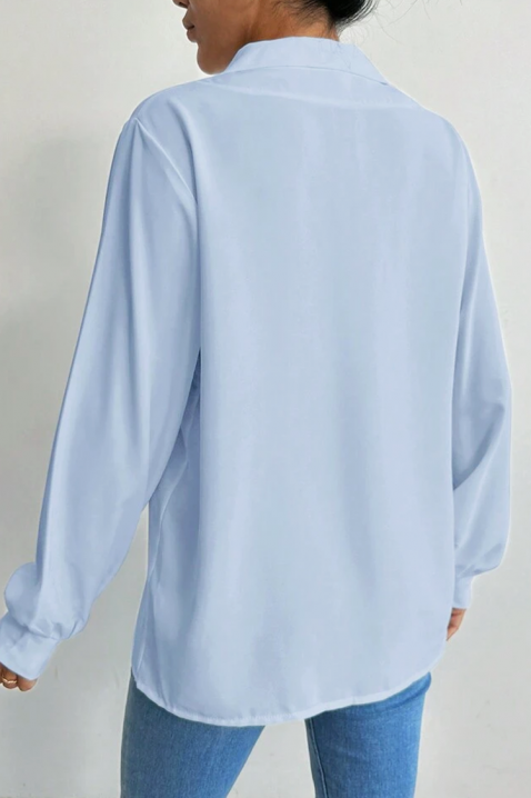 Γυναικεία μπλούζα MIOHEZA SKY, Χρώμα: Γαλάζιο, IVET.EU - Εκπτώσεις έως -80%