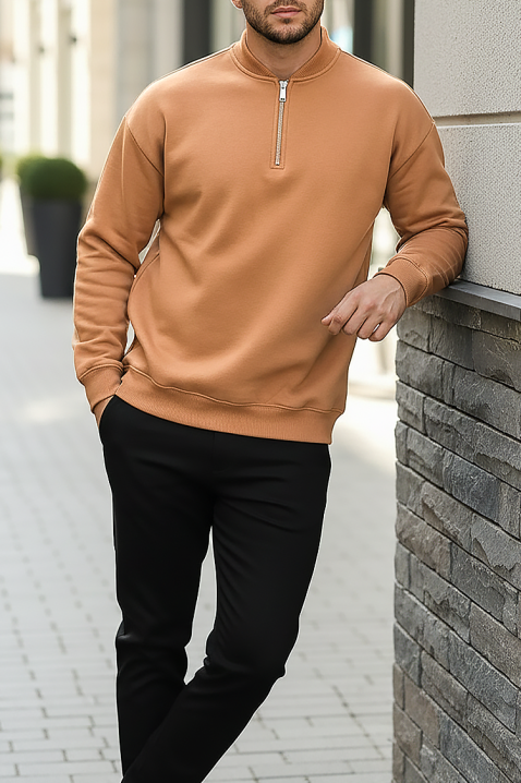 Ανδρική μπλούζα MENEJO PEACH, Χρώμα: ροδακινί, IVET.EU - Εκπτώσεις έως -80%