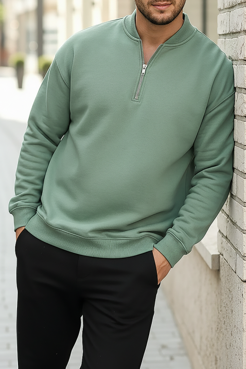 Ανδρική μπλούζα MENEJO MINT, Χρώμα: μέντα, IVET.EU - Εκπτώσεις έως -80%