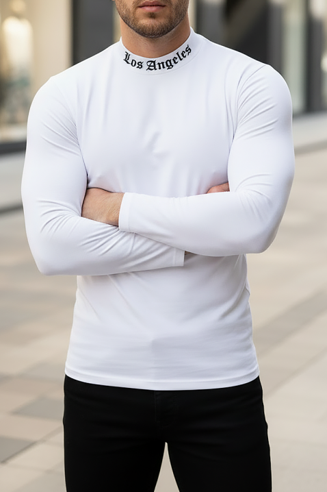 Ανδρική μπλούζα BENOTO WHITE, Χρώμα: άσπρο, IVET.EU - Εκπτώσεις έως -80%