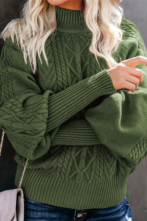 Πουλόβερ TERMOLGA GREEN, Χρώμα: πράσινο, IVET.EU - Εκπτώσεις έως -80%