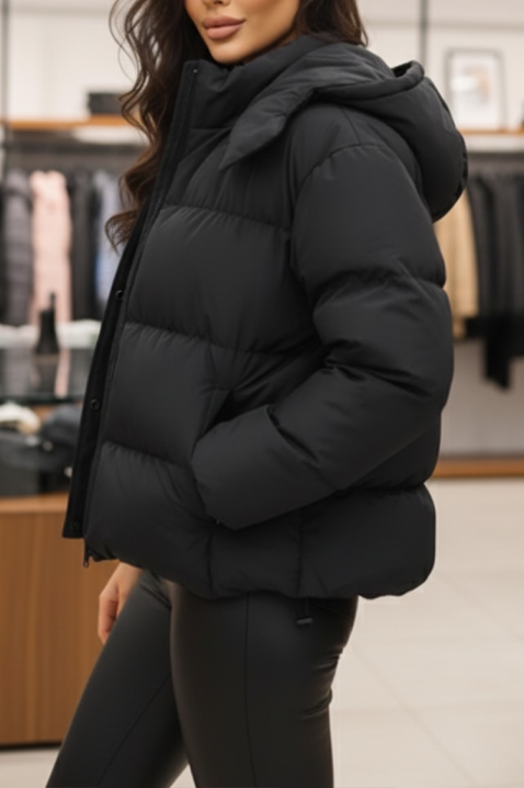 Μπουφάν ZIVORXA, Χρώμα: μαύρο, IVET.EU - Εκπτώσεις έως -80%