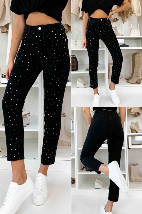 Τζιν MUSELJA, Χρώμα: μαύρο, IVET.EU - Εκπτώσεις έως -80%