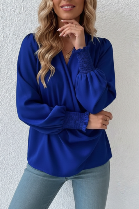 Γυναικεία μπλούζα VIONELGA BLUE, Χρώμα: μπλε, IVET.EU - Εκπτώσεις έως -80%