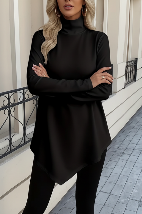 Γυναικεία μπλούζα SILMORGA BLACK, Χρώμα: μαύρο, IVET.EU - Εκπτώσεις έως -80%